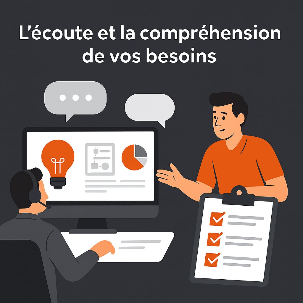 ecoute et comprehension des besoins