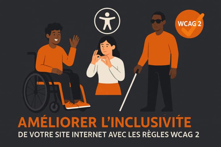 inclusivité site internet regles wcag2