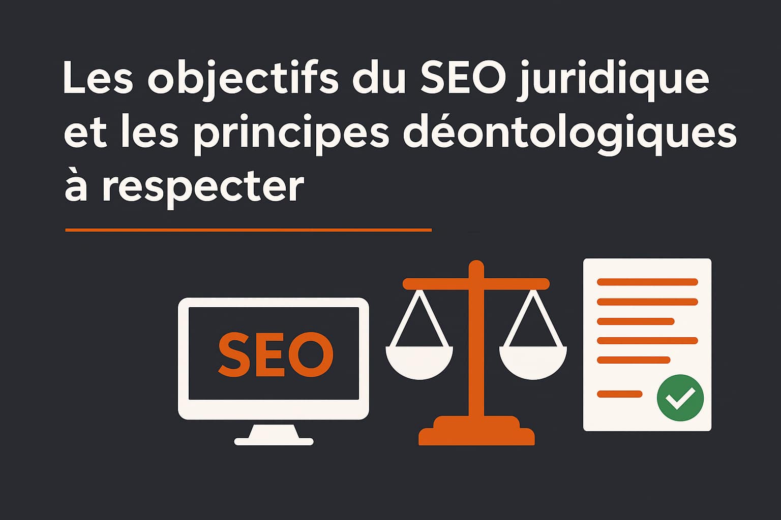 objectifs seo et deontologie droit