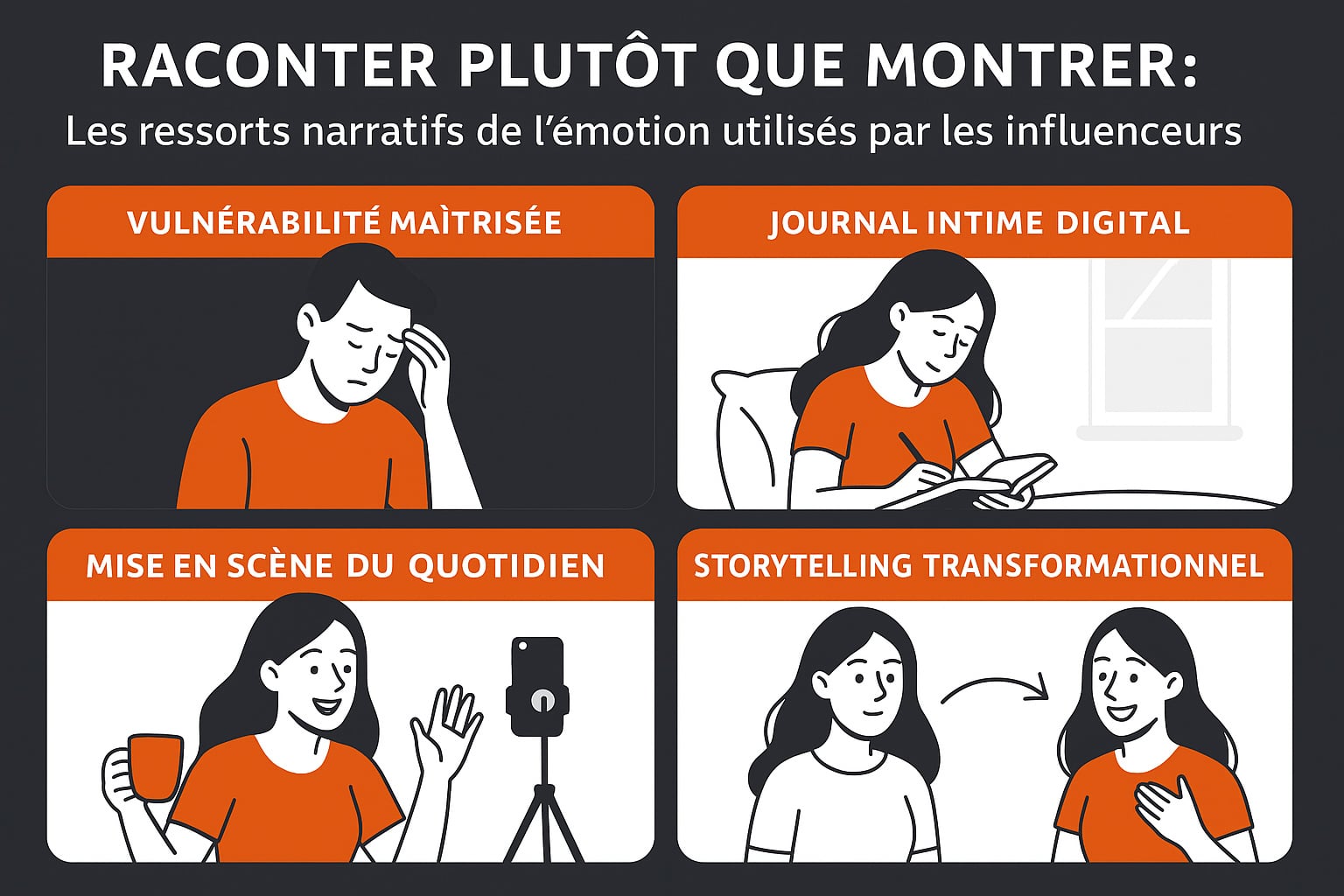 raconter plutot que montrer