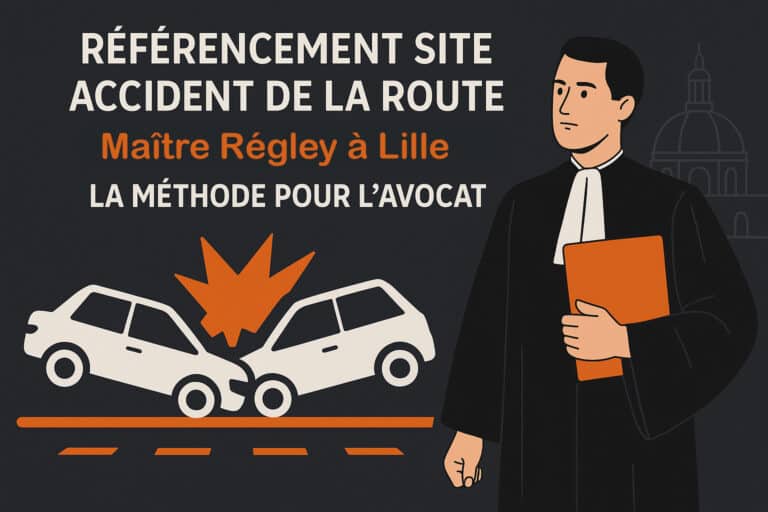 référencement site avocat accident de la route