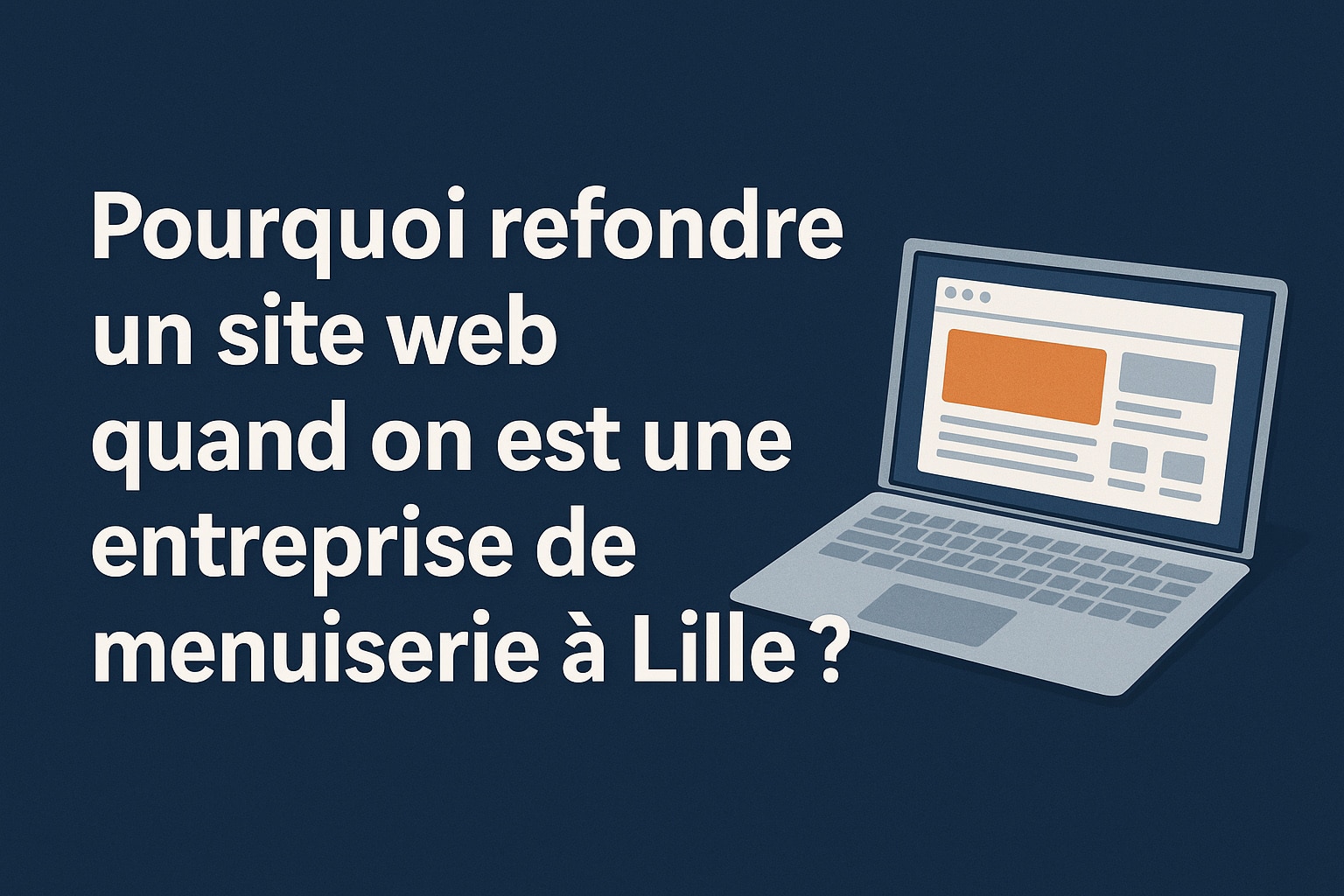 refonte site web menuiserie lille