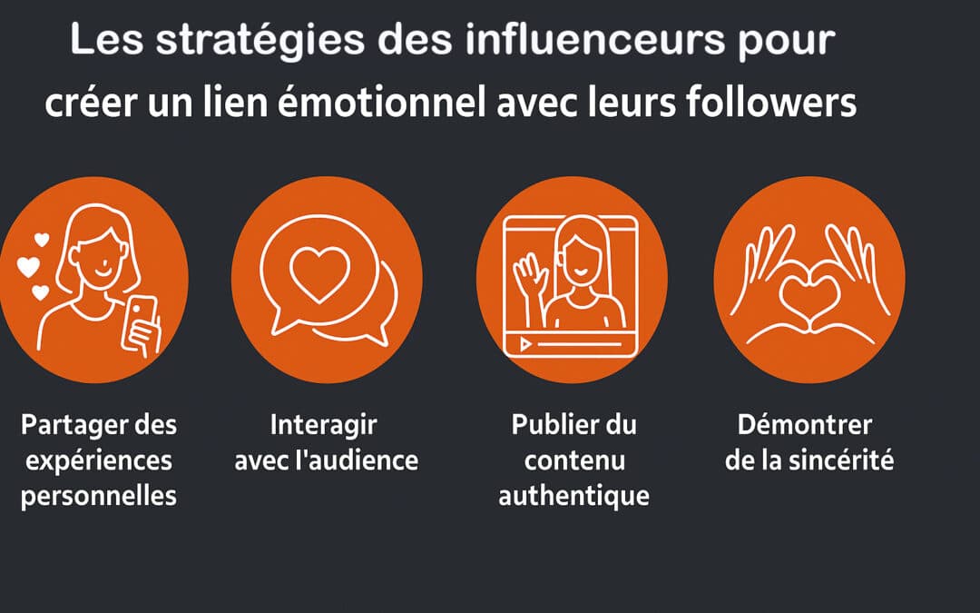 Les stratégies des influenceurs pour créer un lien émotionnel avec leurs followers