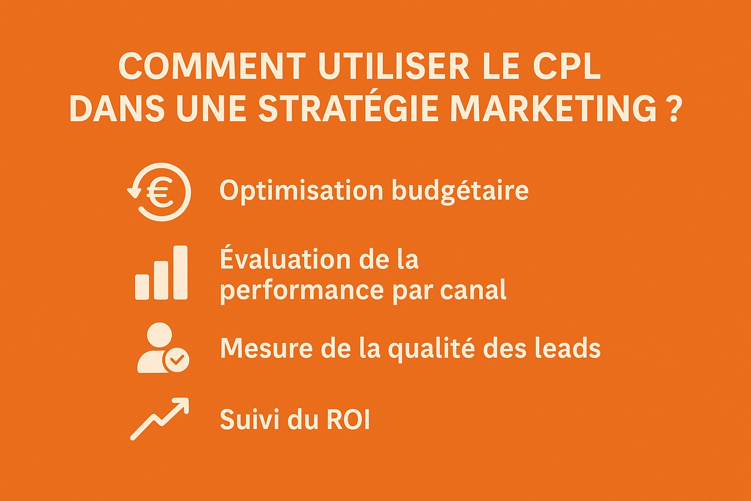utilisation cpl strategie marketing