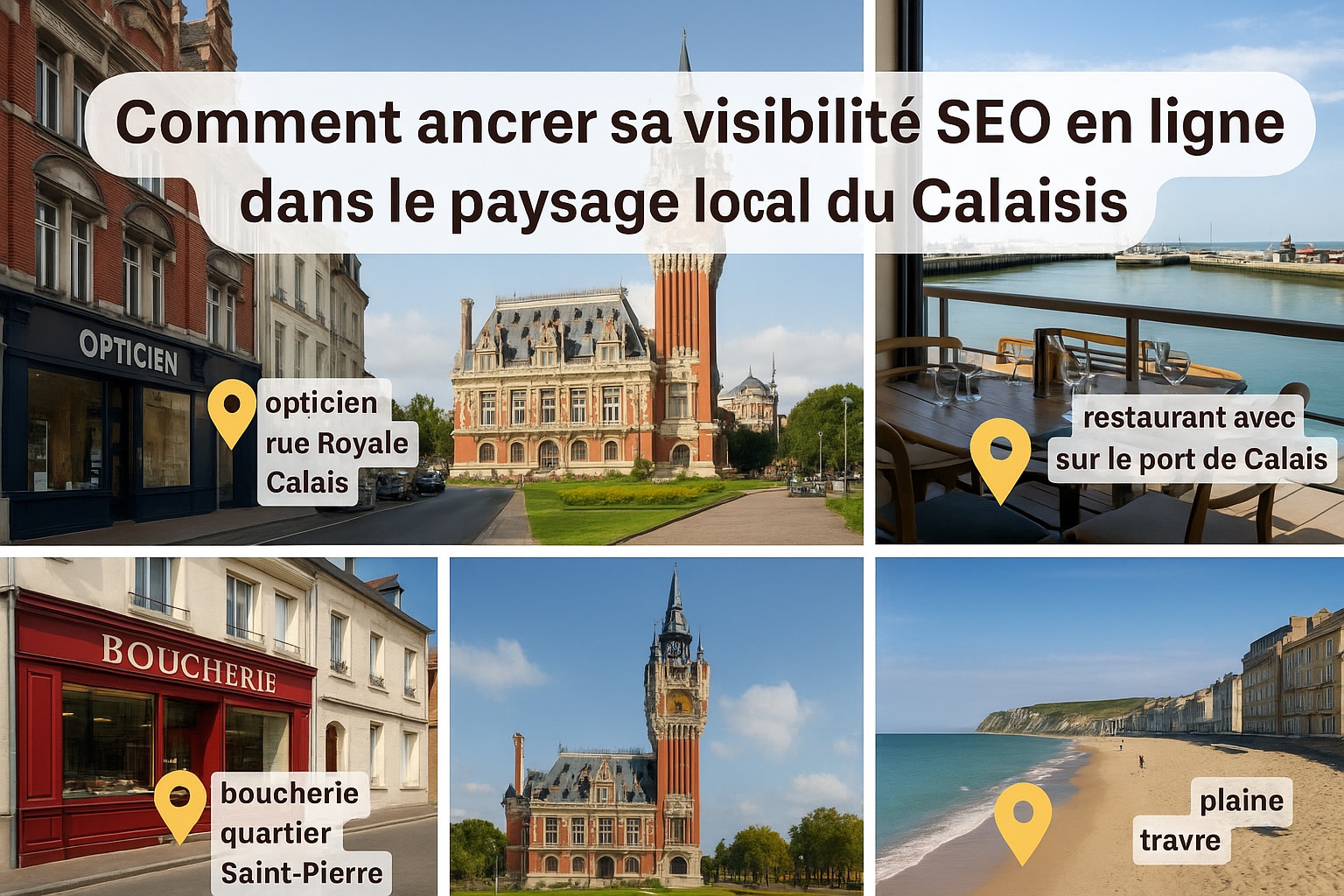 visibilite google SEO calais