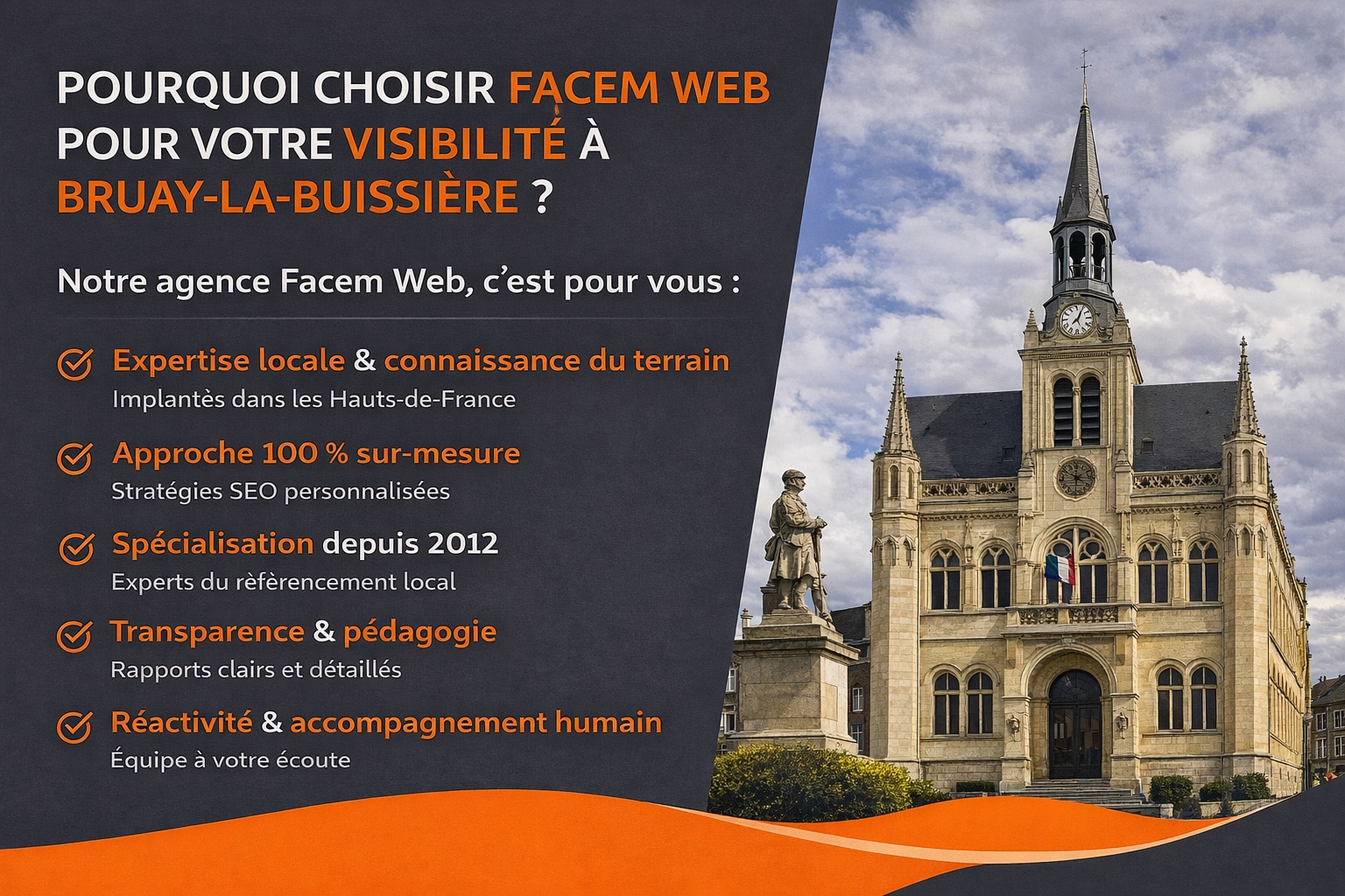 choisir facem web agence bruay la buissiere SEO