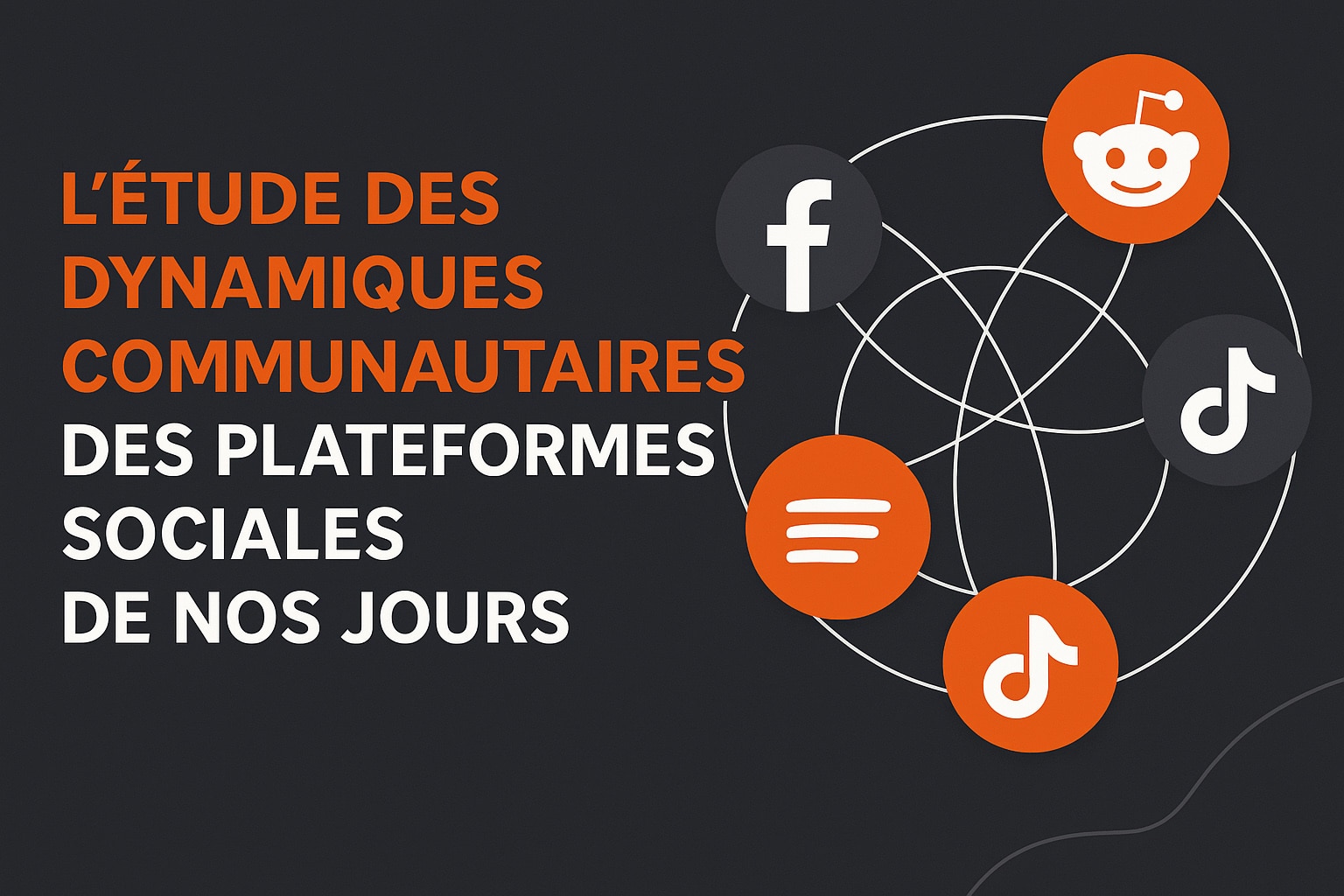 étude dynamiques communautaires plateformes sociales