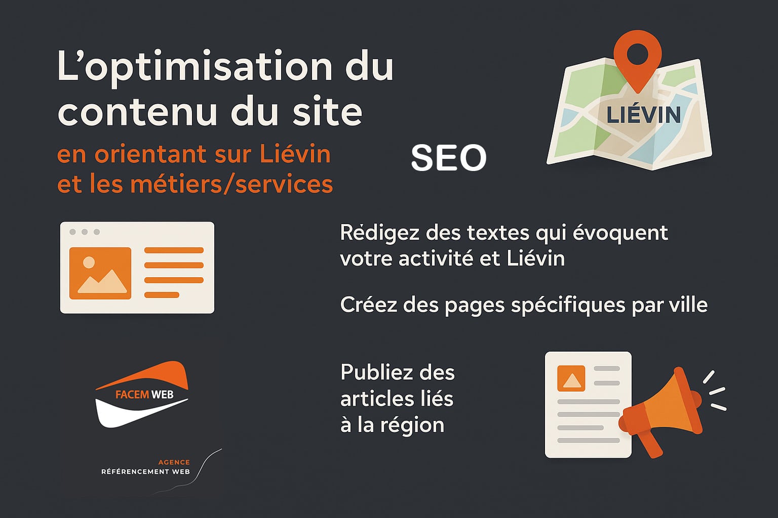 optimisation contenu seo site internet lievin