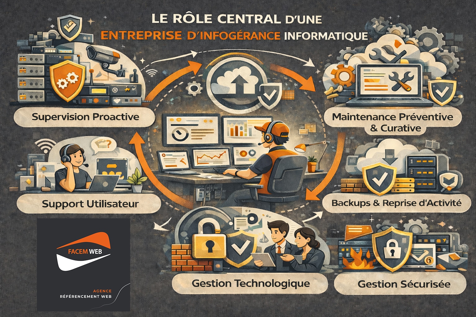 role entreprise infogerance informatique
