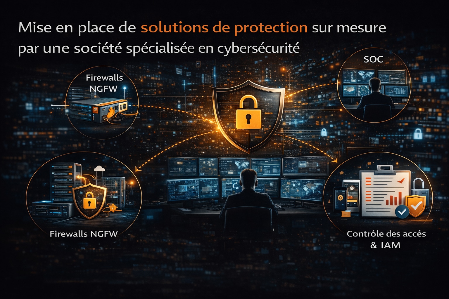 solutions de protection cybersecurité sur mesure