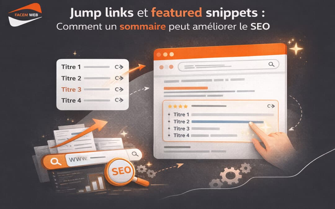 Jump links et featured snippets : Comment un sommaire peut améliorer le SEO