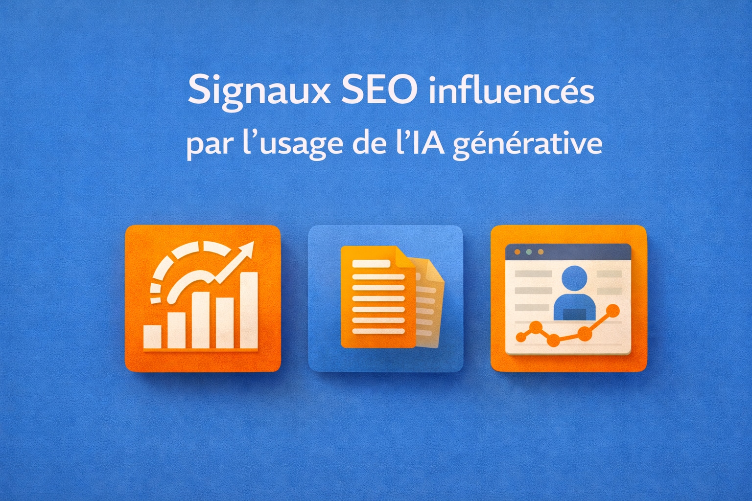 Signaux seo influencés par l'usage de l'ia generative