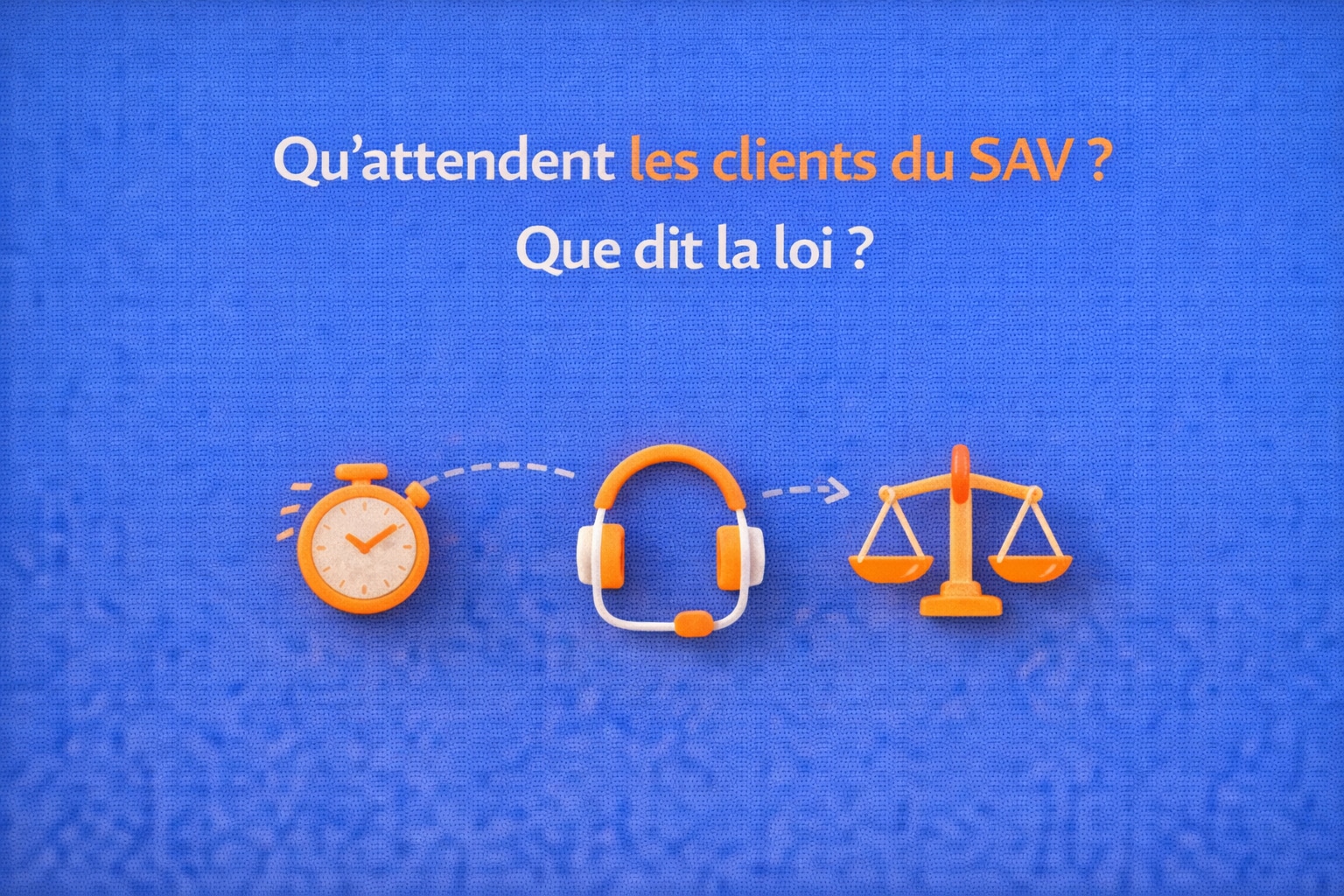 attentes SAV client et loi