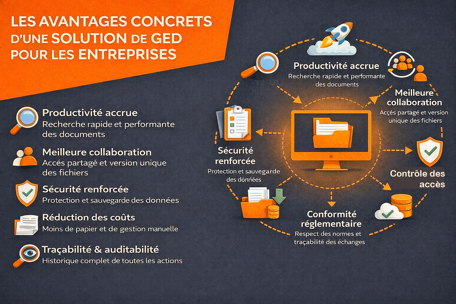 avantages logiciel GED entreprises