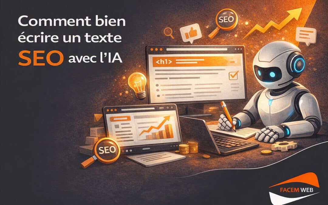 Comment bien écrire un texte SEO avec l&rsquo;IA générative