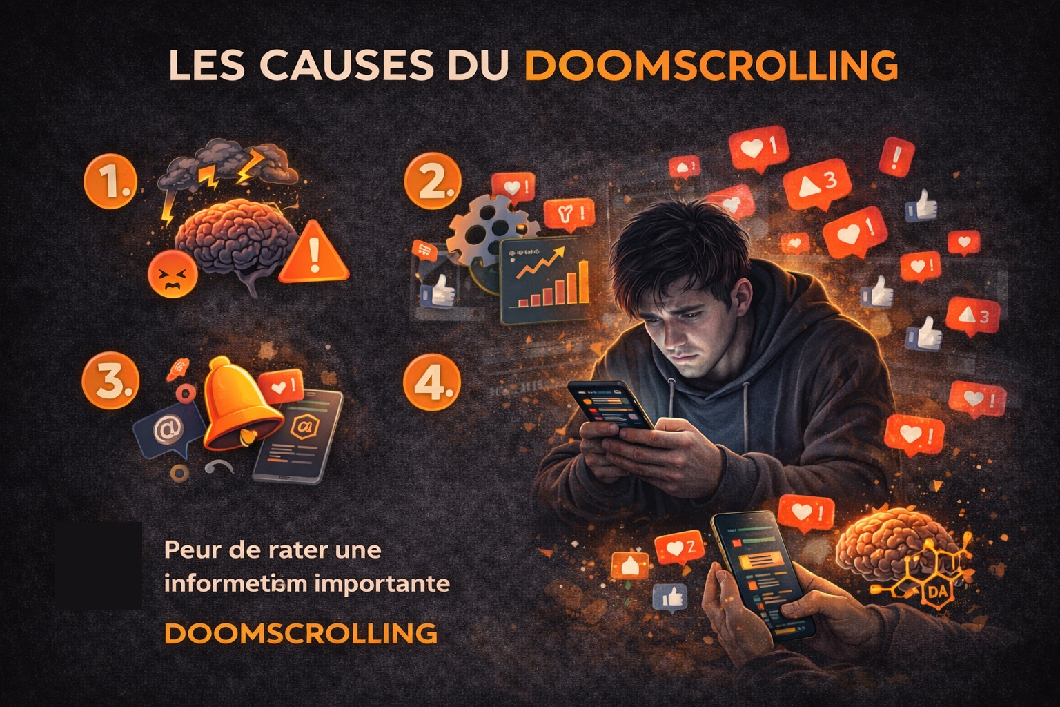 causes du doomscrolling