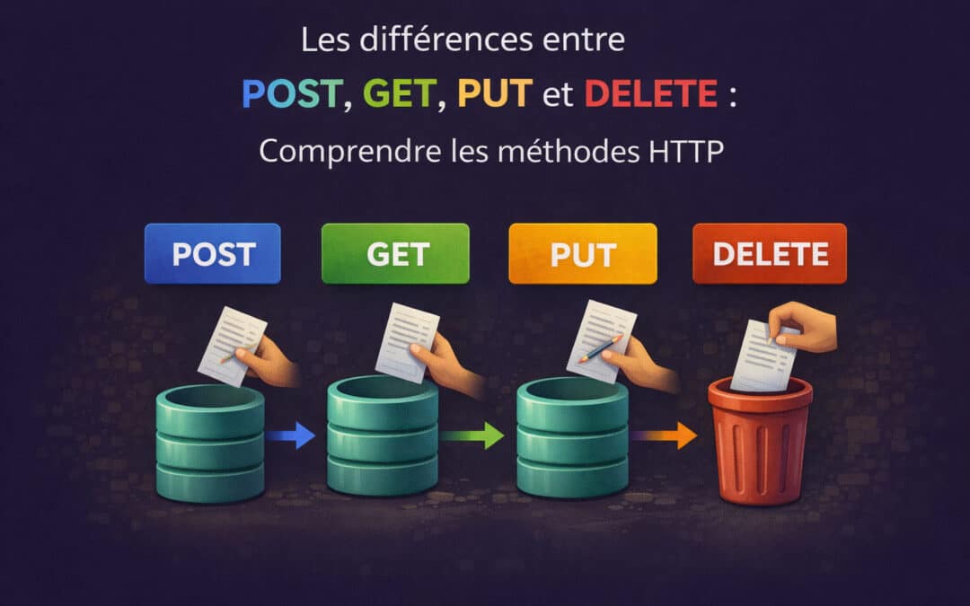 Les différences entre POST, GET, PUT et DELETE : Comprendre les méthodes HTTP