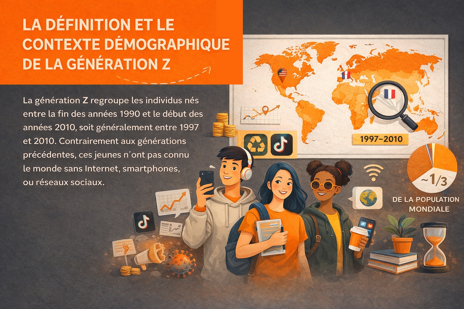 contexte demographique generation Z
