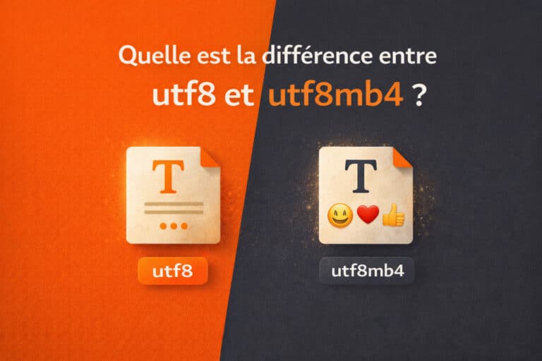 difference utf8 et utf8mb4
