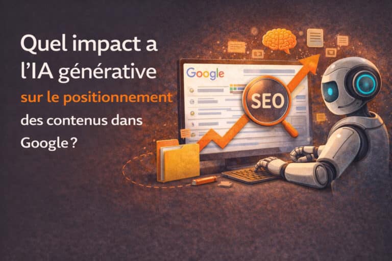 impact ia generative positionnement google