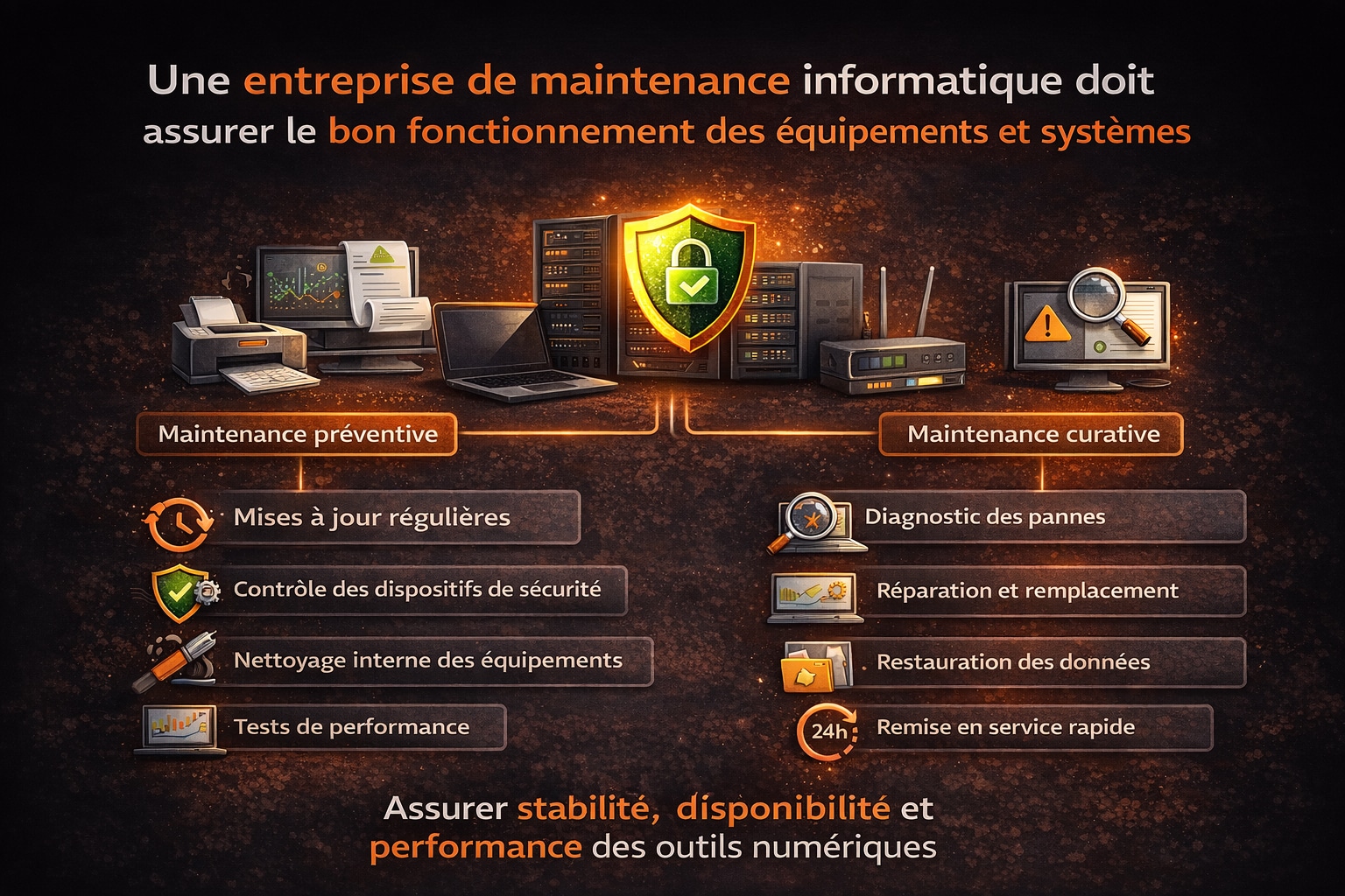 maintenance preventive et curative