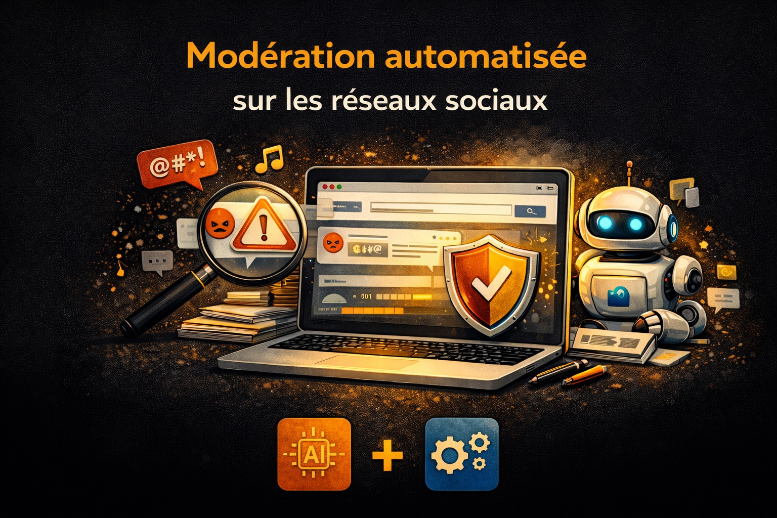 moderation automatisee reseaux sociaux
