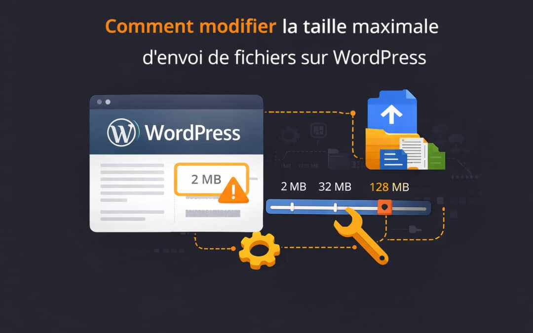 Comment modifier la taille maximale d&rsquo;envoi de fichiers sur WordPress