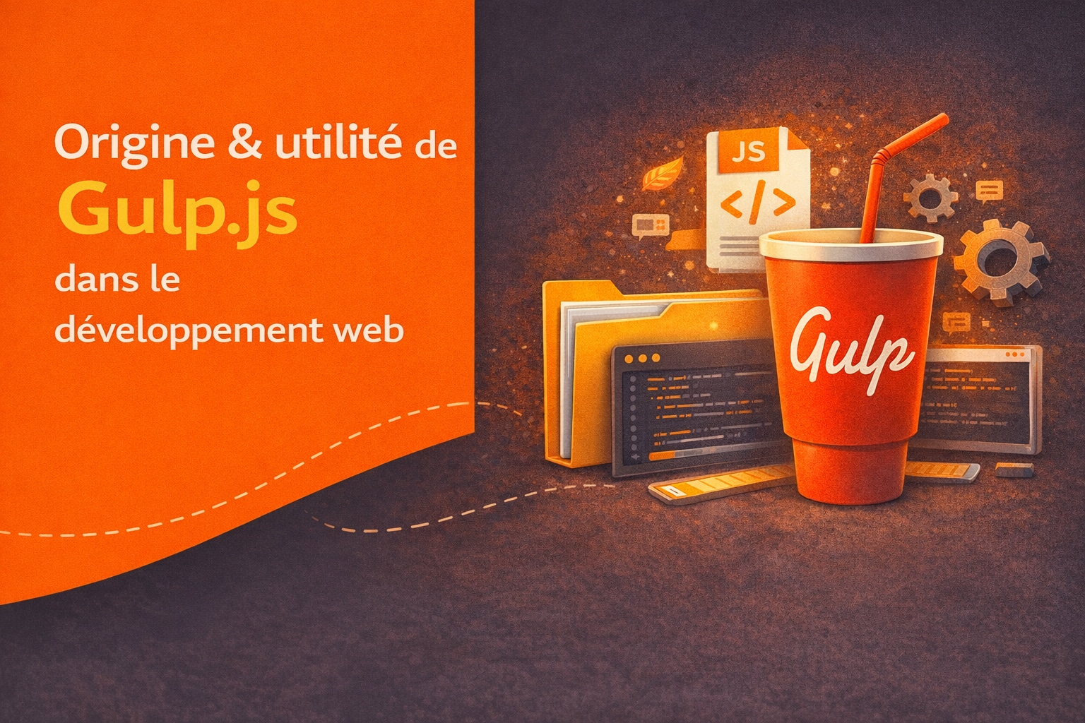 origine et utilité de gulp js dans le développement Web