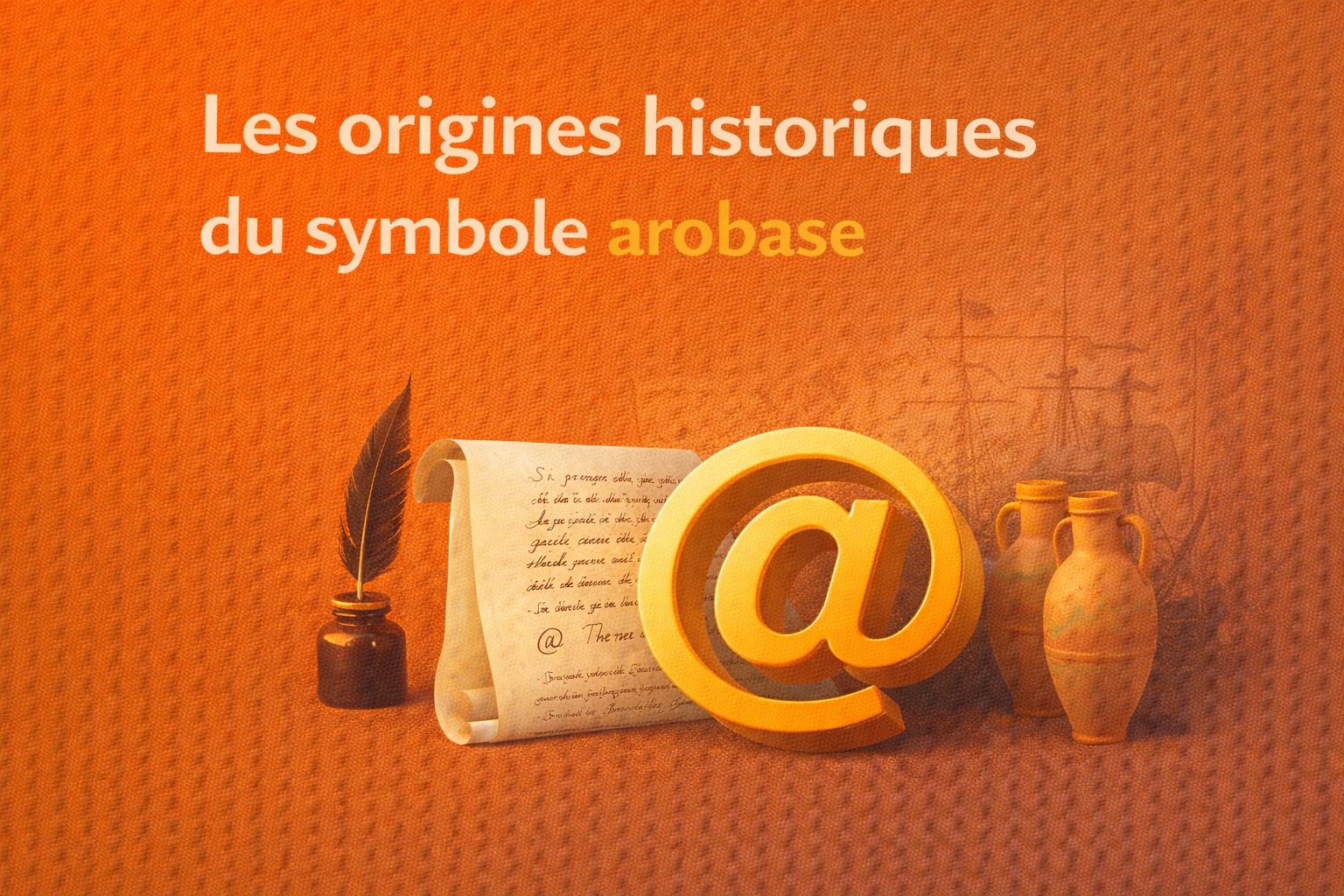 origines historiques de arobase