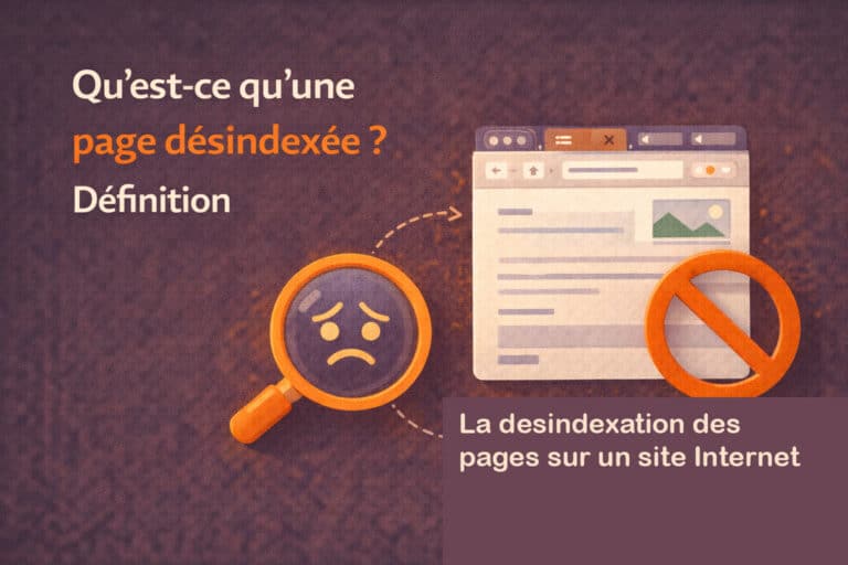 page desindexee definition