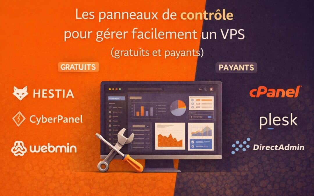Les panneaux de contrôle pour gérer facilement un VPS (gratuits et payants)
