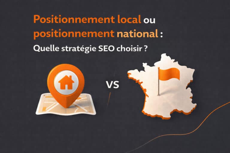positionnement local ou national en SEO