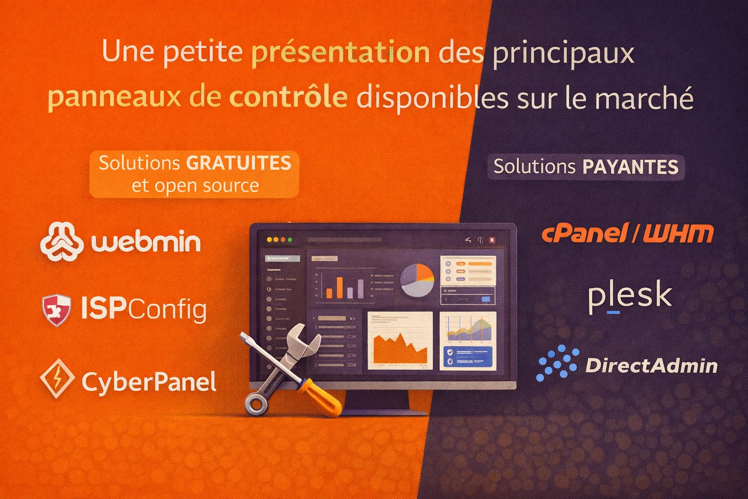 presentation panneaux de controle disponible marche