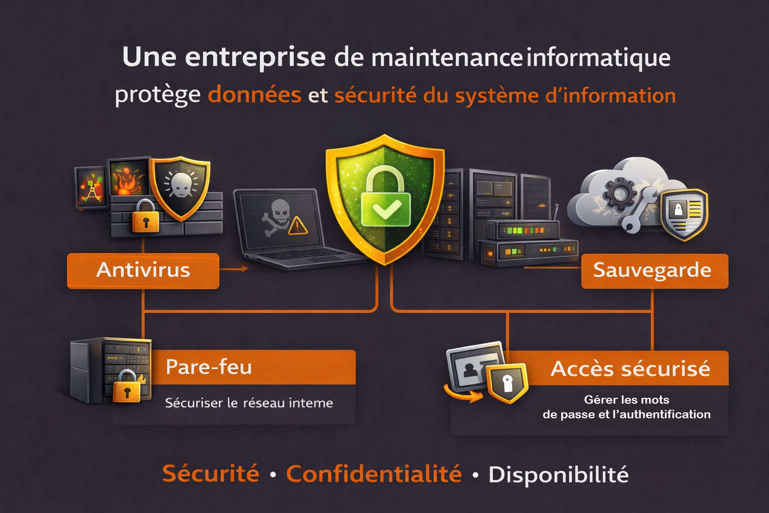 protection des donness entreprise informatique