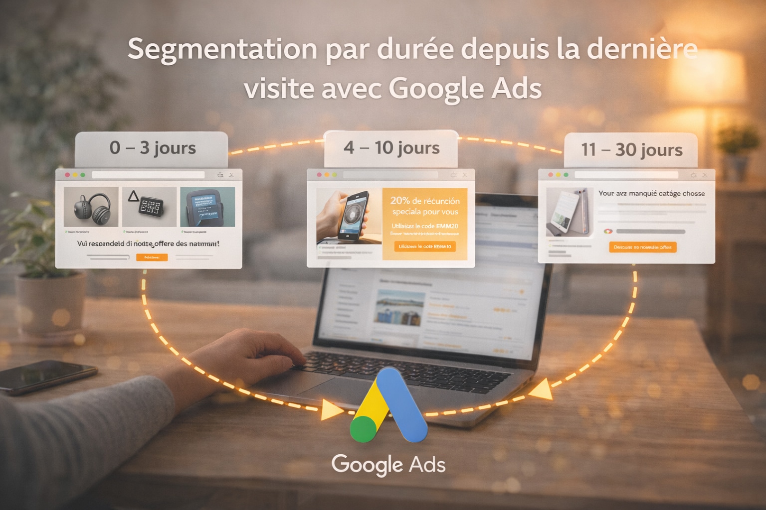 segmentation par duree depuis la derniere visite