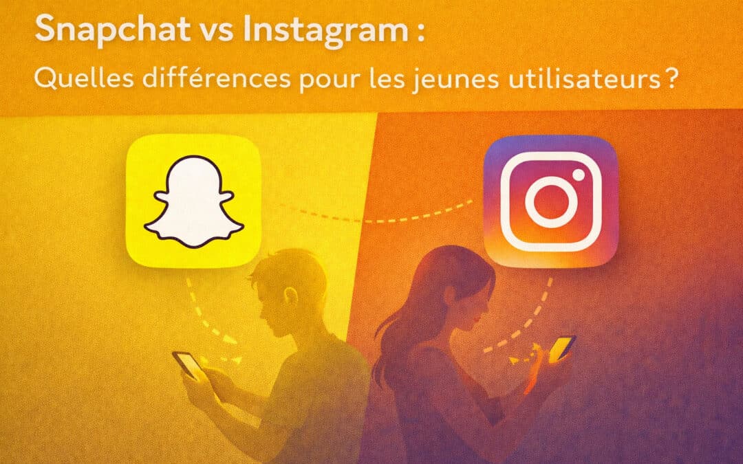 Snapchat vs Instagram : Quelles différences pour les jeunes utilisateurs ?