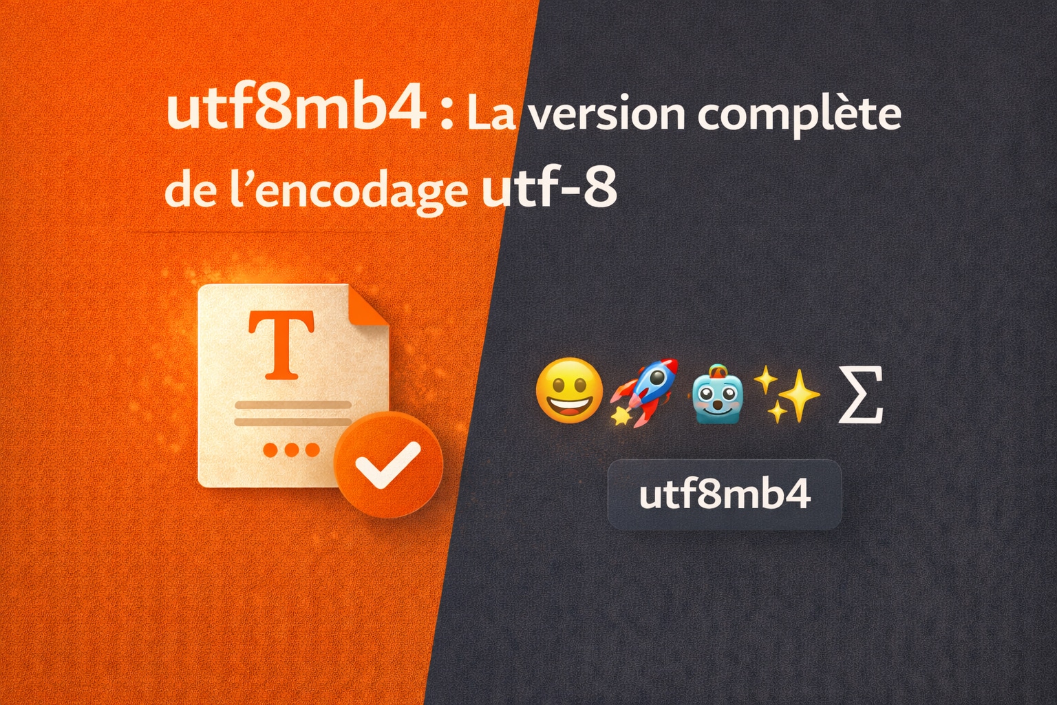 utf8mb4 encodage complet