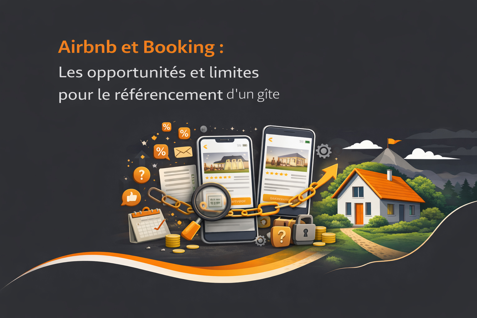 airbnb et booking referencement gite