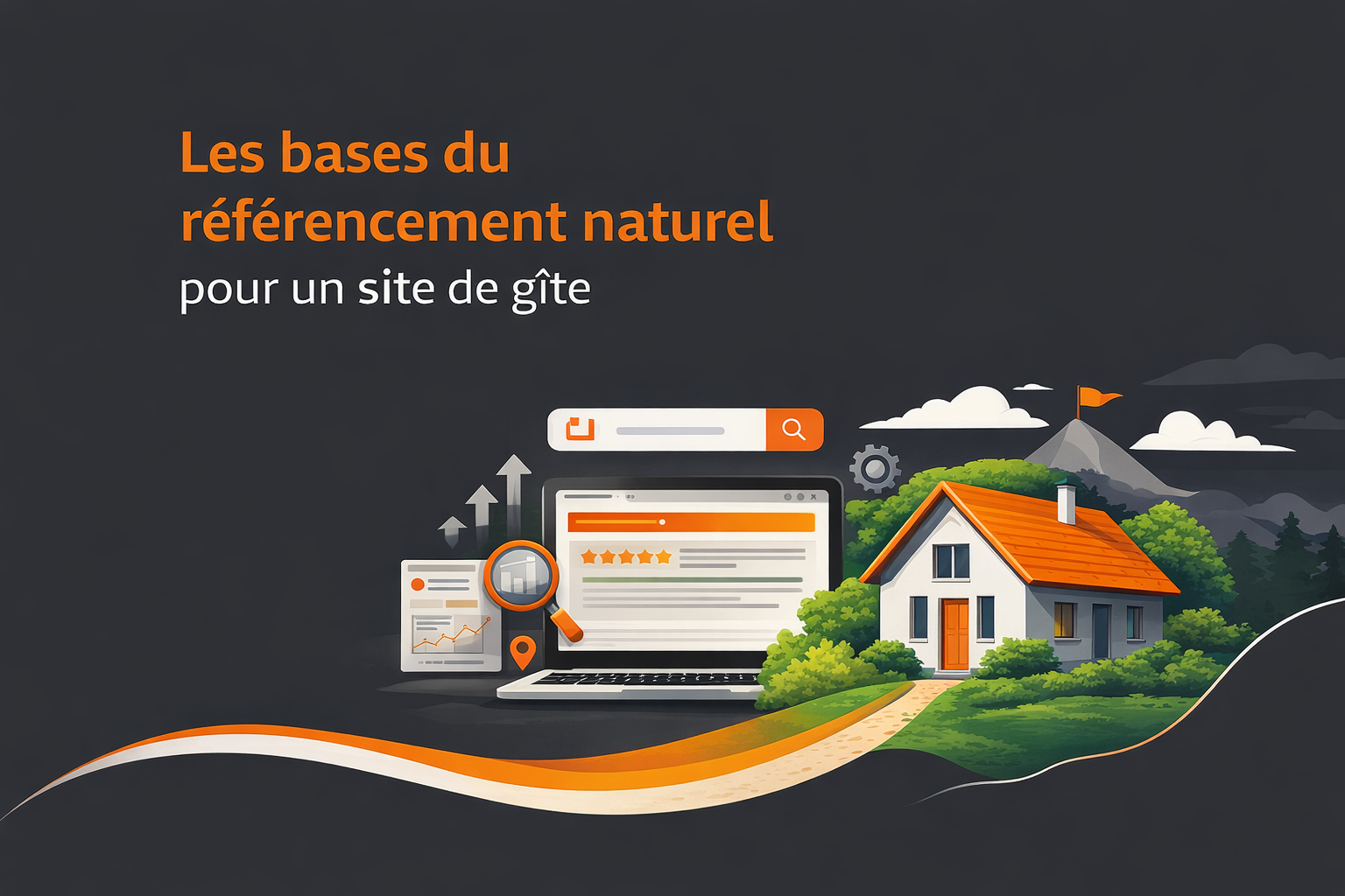bases referencement naturel seo gite