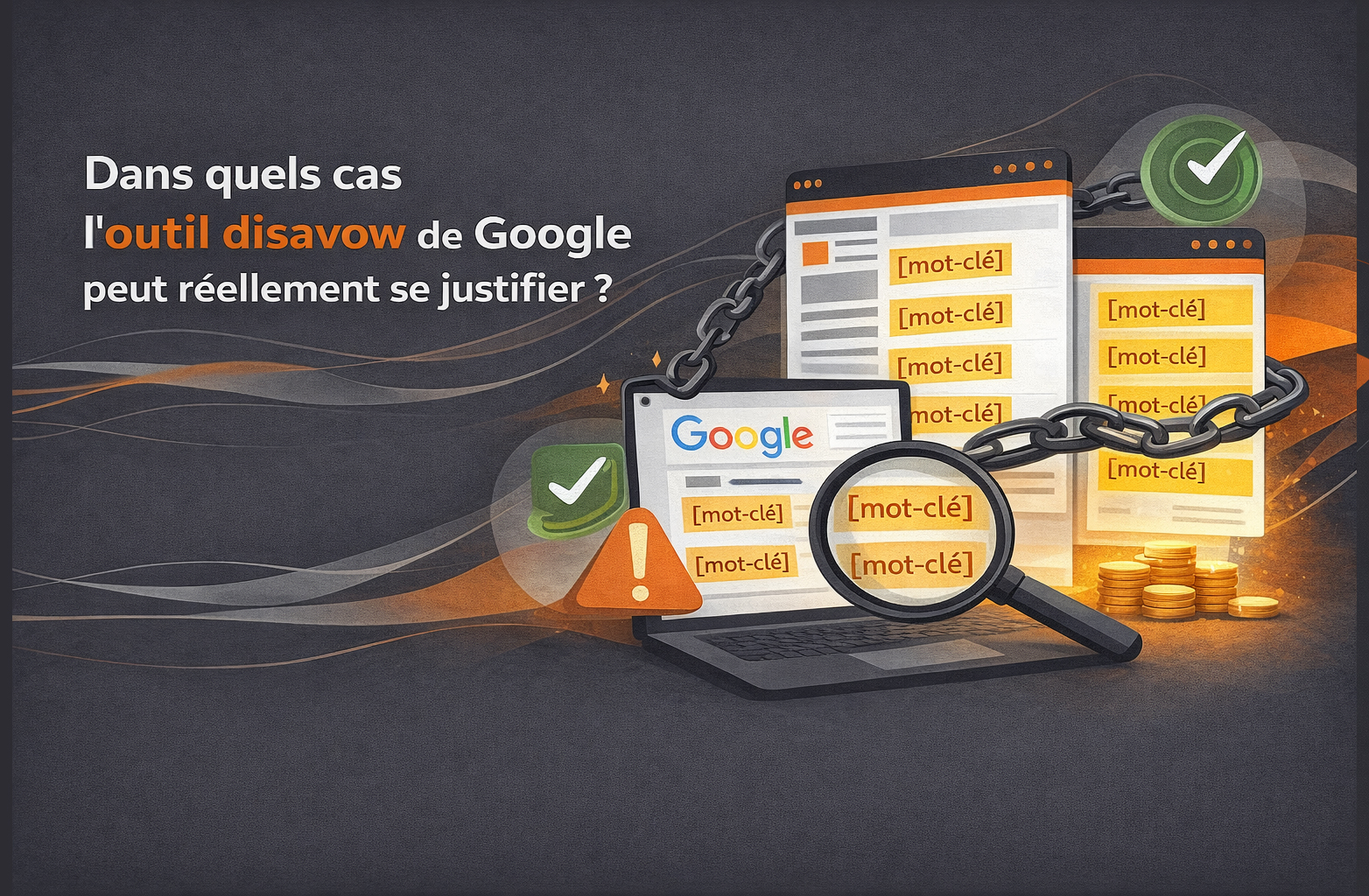 cas usage outil desaveu google
