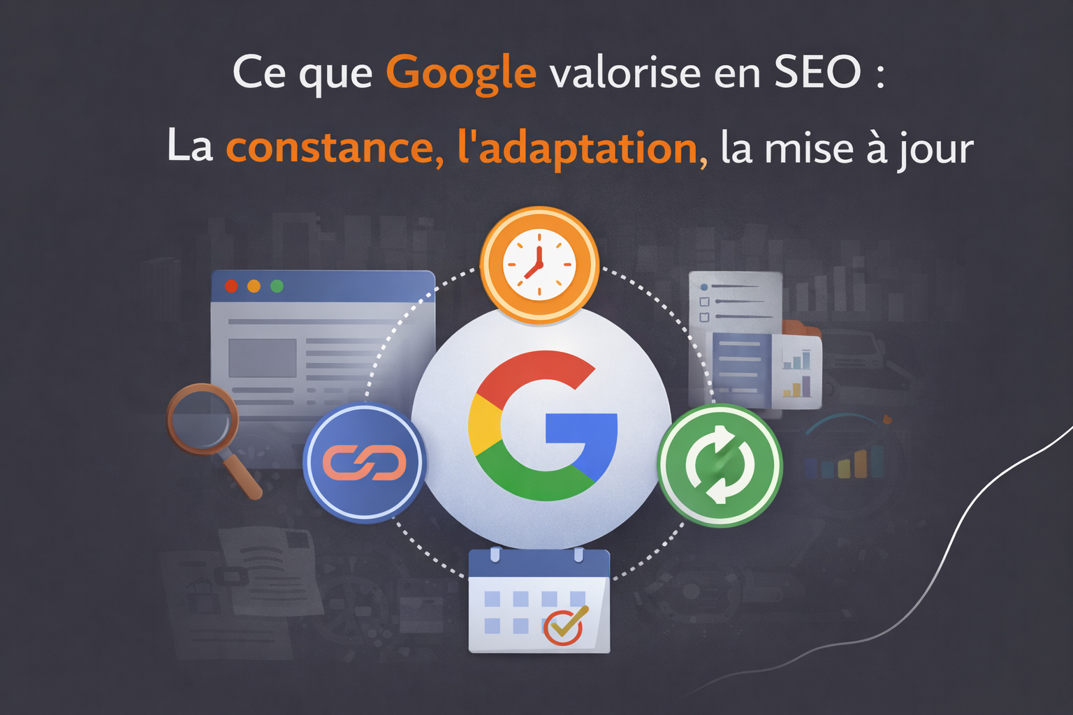 ce que valorise google en SEO