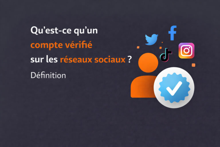compte verifie reseau social