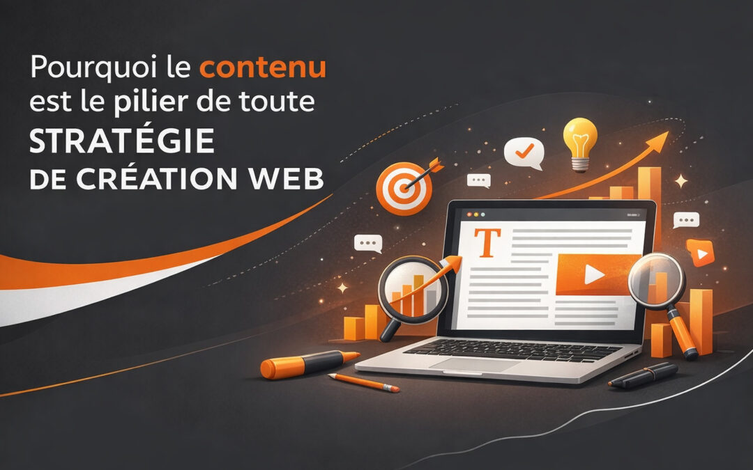 Pourquoi le contenu est le pilier de toute stratégie de création web