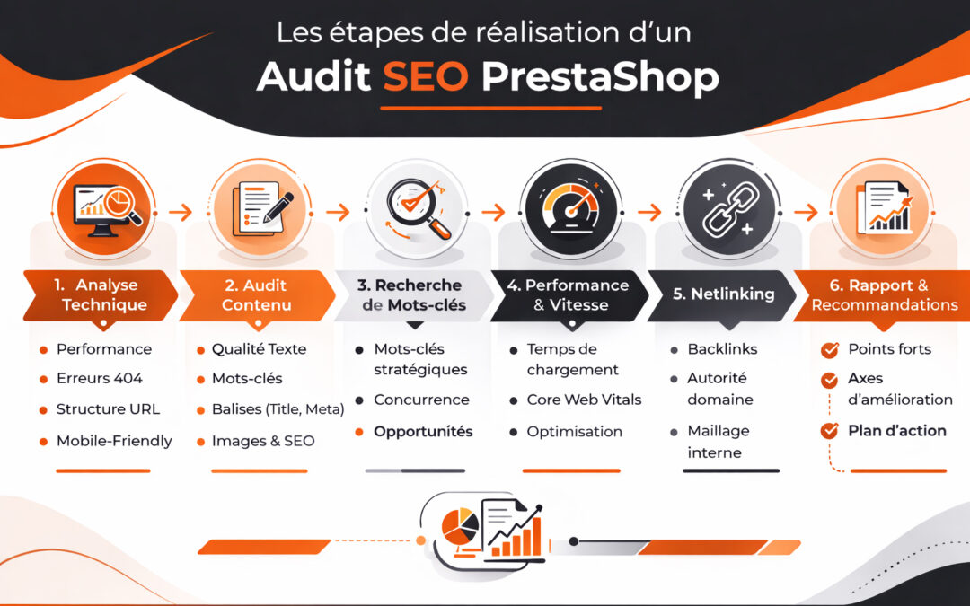 Les étapes de réalisation d&rsquo;un audit SEO PrestaShop