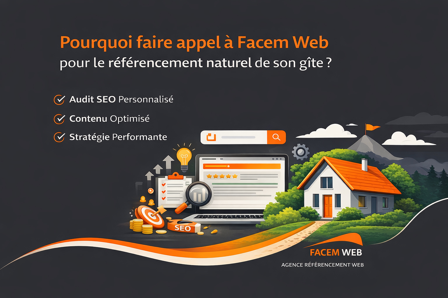 faire appel a facem web pour le referencement de son gite