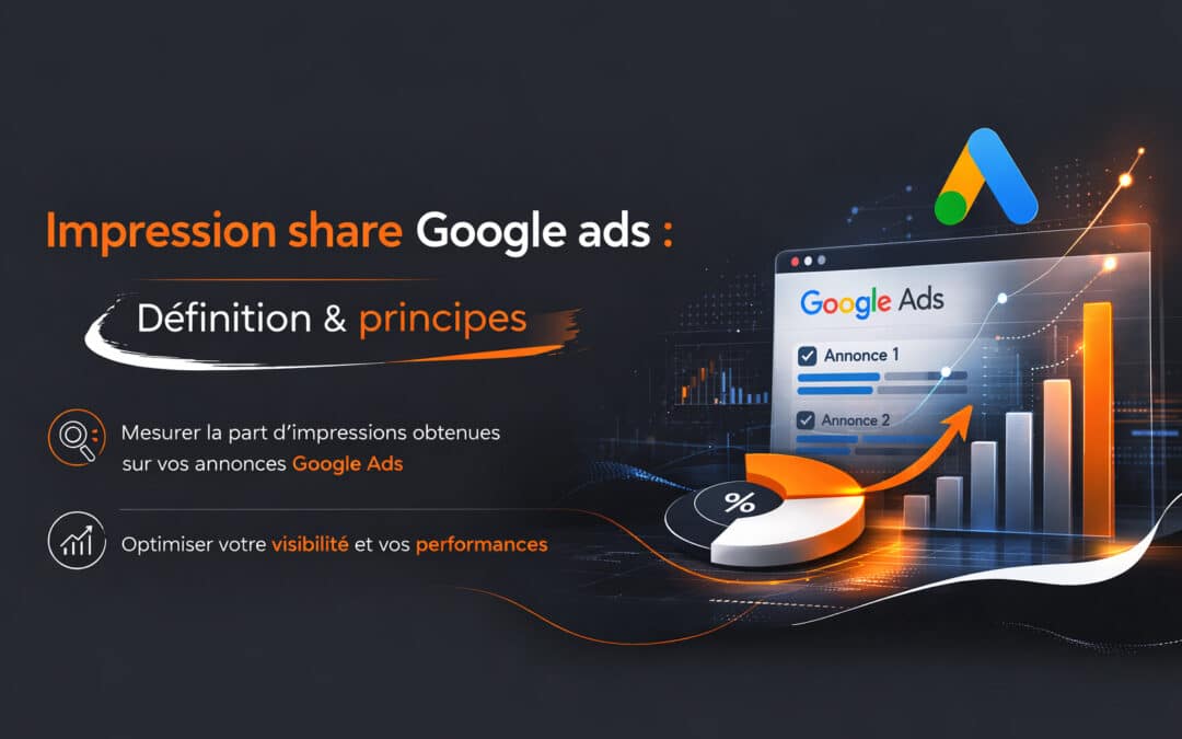 Impression share Google ads : Définition & principes