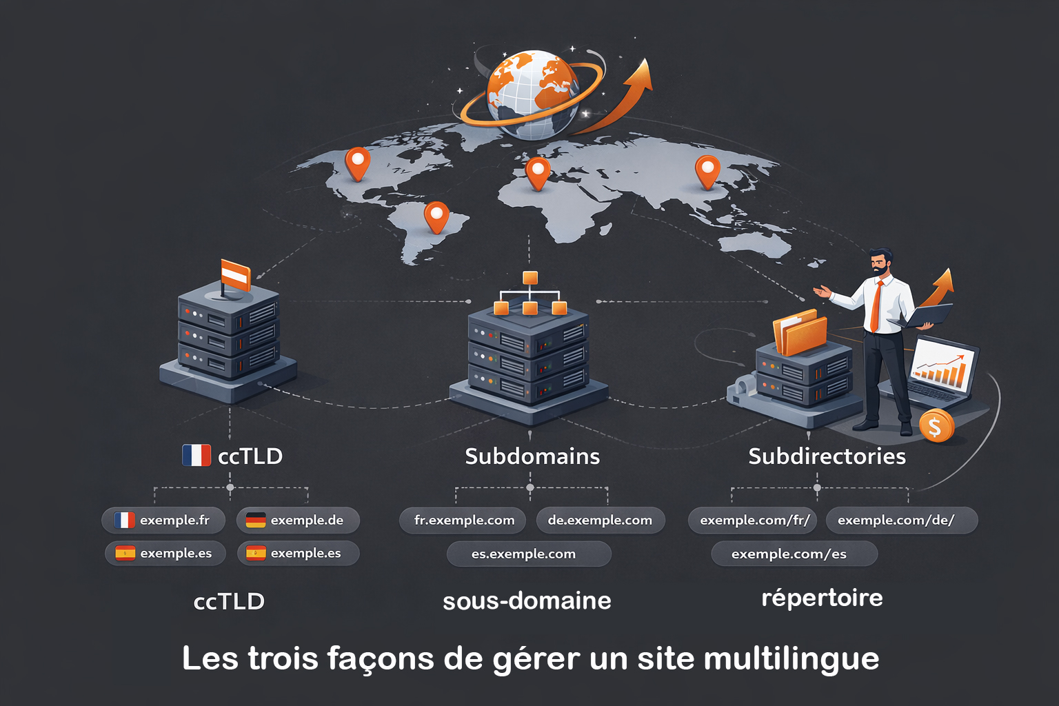 maniere gerer site multilingue