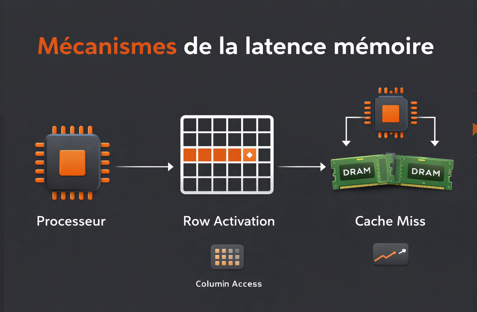mecanismes latence memoire
