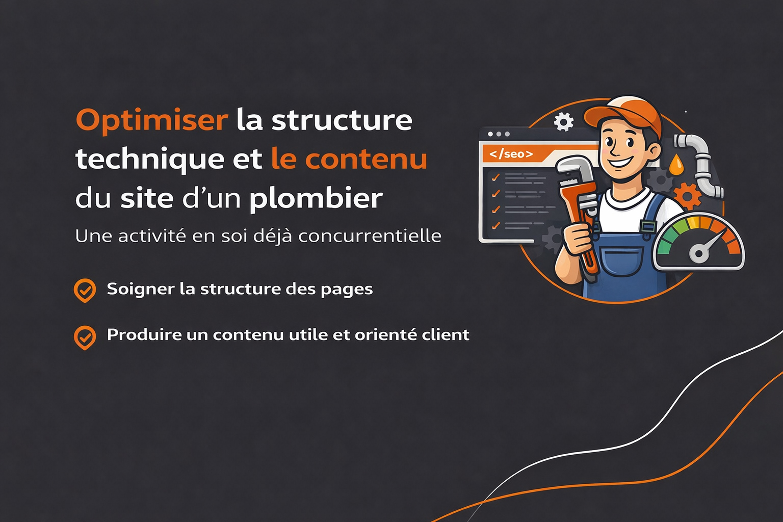 optimisation seo technique site artisan plombier