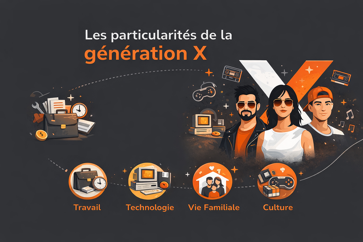 particularités generation x